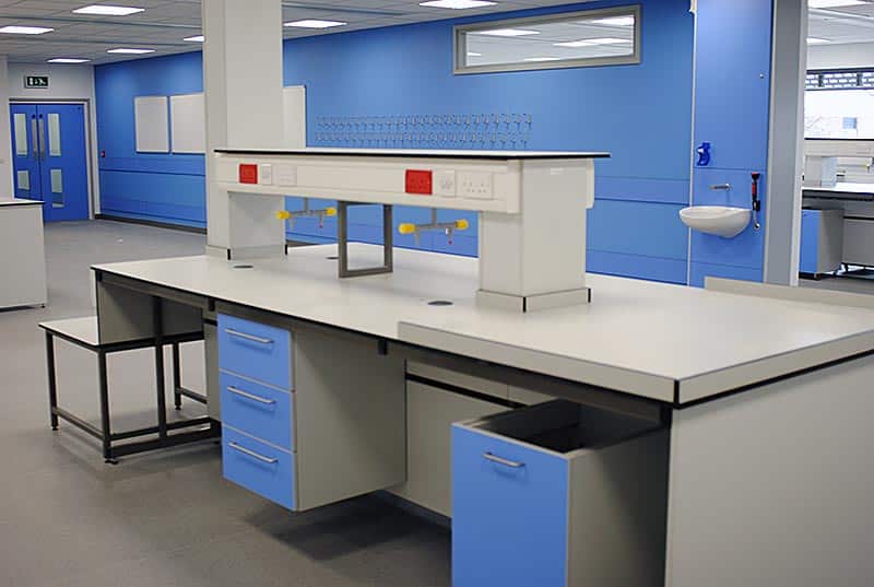 Laboratory Reagent Shelving - Interfocus Laboratory Furniture